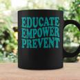 Stop The Violence Sexual Assault Awareness Groovy Educate Coffee Mug Gifts ideas