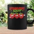 Strawberries Strawberry Squad Fruit Lover Coffee Mug Gifts ideas