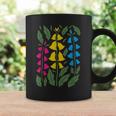 Subtle Pansexual Pride Pan Pride Wildflower Cottagecore Coffee Mug Gifts ideas