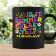 Is It Summer Break Yet Lunch Lady Last Day Of School Groovy Coffee Mug Gifts ideas