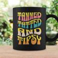 Summer Vacation Tanned Tatted And Tipsy Sunshine Drinking Coffee Mug Gifts ideas