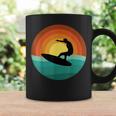 Sunset Surfing Silhouette Retro Wave Rider Coffee Mug Gifts ideas