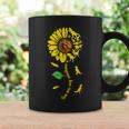 You Are My Sunshine Dinosaur Rex Sunflower Dino Hippie Coffee Mug Gifts ideas