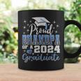 Super Proud Grandpa Of 2024 Graduate Awesome Family College Coffee Mug Gifts ideas