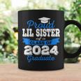 Super Proud Little Sister Of 2024 Graduate Awesome Family Coffee Mug Gifts ideas