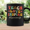 Supervisor Teach Love Inspire Groovy Bach To School Coffee Mug Gifts ideas