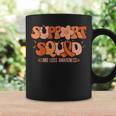 Support Squad Limb Loss Awareness Orange Ribbon Groovy Coffee Mug Gifts ideas
