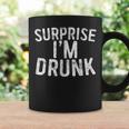 Surprise I'm Drunk Drinking Fourth Of July Coffee Mug Gifts ideas