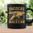 Tacocat Racecar Spelled Backwards Mexican Car Taco Cat Coffee Mug Gifts ideas