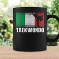 Taekwondo Sport Italy Flag Italian Martial Artist Coffee Mug Gifts ideas