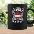 Tasse Origine Lettonie Suède, Mode Fier Letton en Suède Idées cadeaux