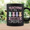 Teaching My Favorite PeepsEaster Teacher Classroom Coffee Mug Gifts ideas