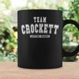 Team Crockett Lifetime Member Family Last Name Coffee Mug Gifts ideas