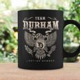 Team Durham Family Name Lifetime Member Coffee Mug Gifts ideas