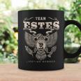 Team Estes Family Name Lifetime Member Coffee Mug Gifts ideas