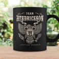 Team Hendrickson Family Name Lifetime Member Coffee Mug Gifts ideas
