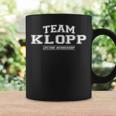 Team Klopp Proud Family Surname Last Name Coffee Mug Gifts ideas