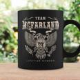 Team Mcfarland Family Name Lifetime Member Coffee Mug Gifts ideas