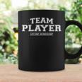 Team Player Proud Family Surname Last Name Coffee Mug Gifts ideas