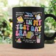 In My Test Day Era Retro Groovy Testing Day Teacher Student Coffee Mug Gifts ideas