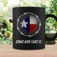 Come And Take It Texas Flag Barbed Wire Patriotic Usa Coffee Mug Gifts ideas