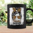 Texas Squad Summer Girls Trip 2024 Messy Bun Leopard Coffee Mug Gifts ideas