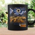 Texas Total Solar Eclipse Retro April 8 2024 Astronomy Coffee Mug Gifts ideas