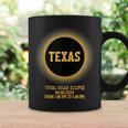 Texas Usa Totality Total Solar Eclipse April 8 2024 Coffee Mug Gifts ideas