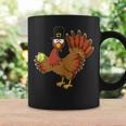 Thanksgiving Tennis Sports Mom Dad Turkey Graphic Coffee Mug Gifts ideas