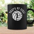 That's My Girl 1 Volleyball Player Mom Or Dad Coffee Mug Gifts ideas