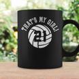 That's My Girl 21 Volleyball Player Mom Or Dad Coffee Mug Gifts ideas