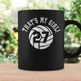 That's My Girl 27 Volleyball Player Mom Or Dad Coffee Mug Gifts ideas
