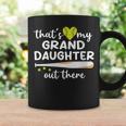 That's My Granddaughter Out There Grandpa Grandma Softball Coffee Mug Gifts ideas