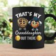 That's My Granddaughter Out There Softball Grandpa Grandma Coffee Mug Gifts ideas