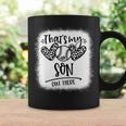 That's My Son Out There Number 69 Baseball Mom & Dad Coffee Mug Gifts ideas