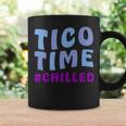 Tico Time Chilled Surf Culture Costa Rican Surfers Coffee Mug Gifts ideas
