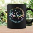 Tie Dye Respect Love Support Acceptance Autism Awareness Coffee Mug Gifts ideas