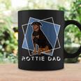 Tierliebhaber Herren Haustier Hund Papa Rottie Papa Rottweiler Tassen Geschenkideen