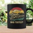 Who Tooted Train Lover Boys Collector Railroad Coffee Mug Gifts ideas