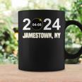 Total Solar Eclipse 04082024 Jamestown New York Eclipse Coffee Mug Gifts ideas