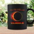 Total Solar Eclipse 2024 Columbus Indiana Coffee Mug Gifts ideas
