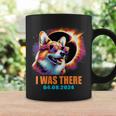 Total Solar Eclipse 2024 Corgi Dog I Was There Coffee Mug Gifts ideas