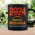 Total Solar Eclipse 2024 Marshall Indiana April 8 2024 Coffee Mug Gifts ideas