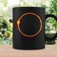 Total Solar Eclipse 2024 Minimalist Ring Coffee Mug Gifts ideas