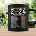 Total Solar Eclipse 2024 North America Tour State Totality Coffee Mug Gifts ideas