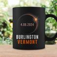Total Solar Eclipse 2024 Totality Burlington Vermont Coffee Mug Gifts ideas