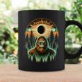Total Solar Eclipse 2024 Vintage Bigfoot Sasquatch Coffee Mug Gifts ideas