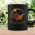 Total Solar Eclipse April 8 2024 America Map Totality Coffee Mug Gifts ideas