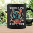 Total Solar Eclipse April 8 2024 French Bulldog Coffee Mug Gifts ideas