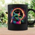 Total Solar Eclipse Cat Wearing Glasses April 8 2024 Coffee Mug Gifts ideas